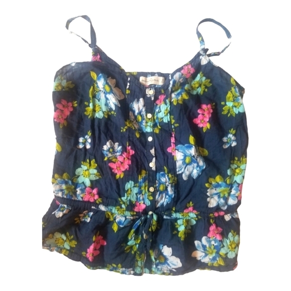 Abercrombie & Fitch Tops - Abercrombie and Fitch floral tank size M